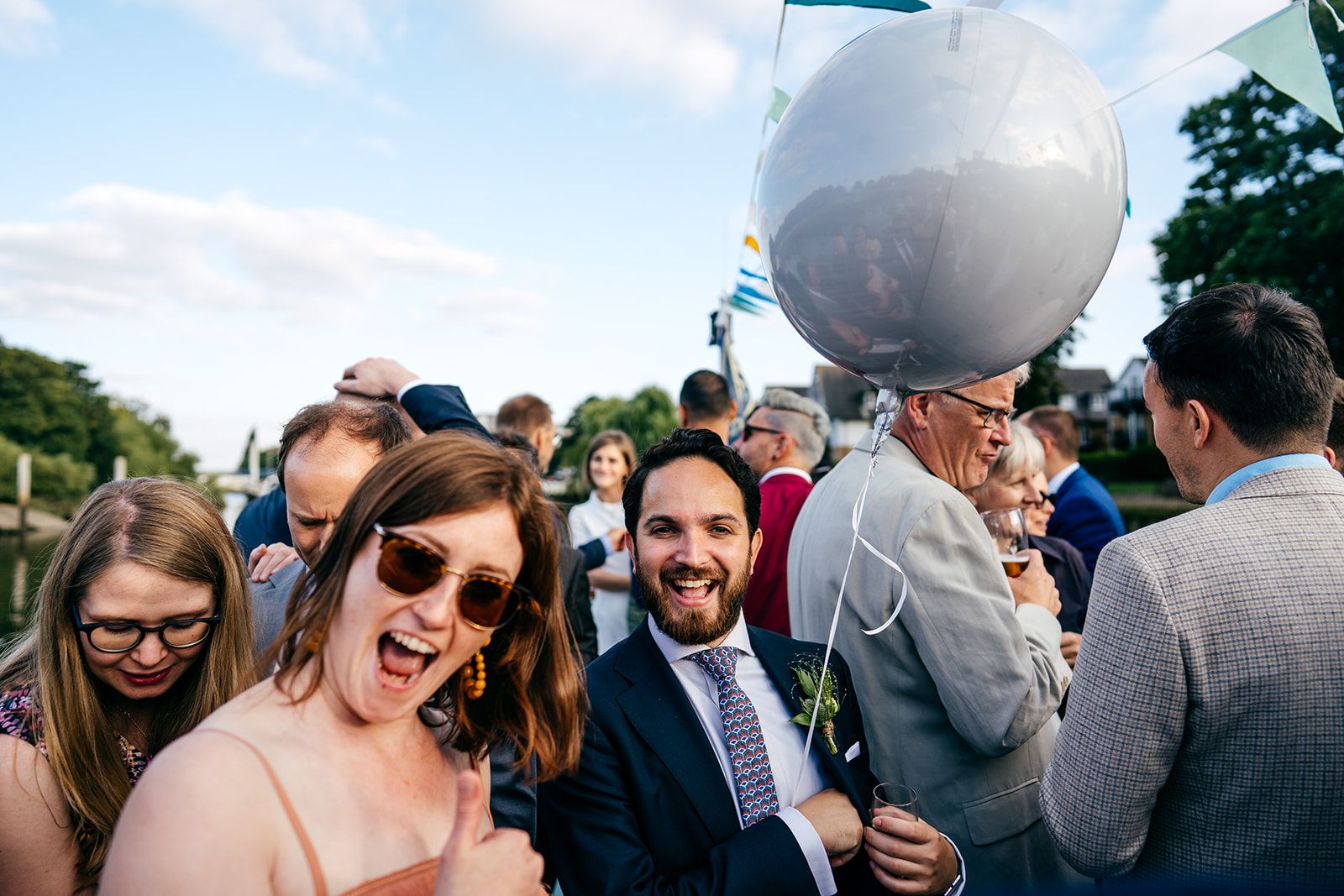 Candid London wedding photography for fun loving and chilled out people